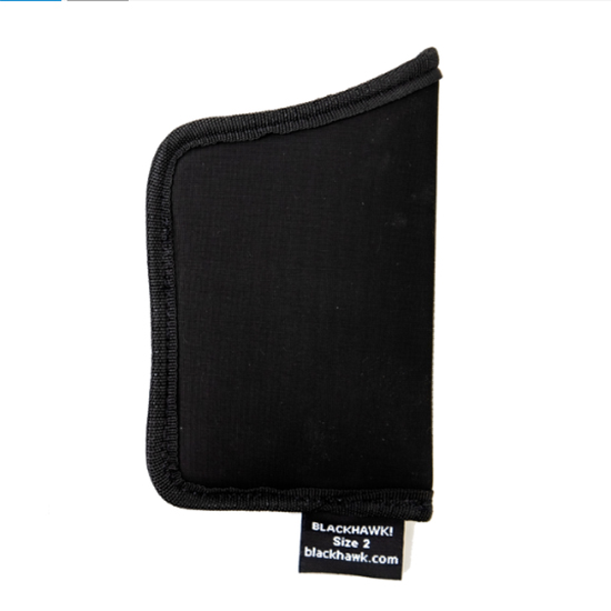 BH TECGRIP BLK POCKET HOLSTER AMBI SIZE 2 - Cases & Holsters